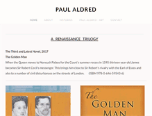 Tablet Screenshot of paulaldred.com.au